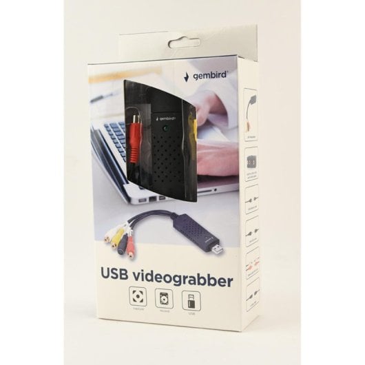 Convertitore Video USB 3.2 Gen 1 Gembird UVG-002 720x576 NTSC 30pps Convertitore Video USB 3.2 Gen 1 Gembird UVG-002 720x576 NTSC 30pps
