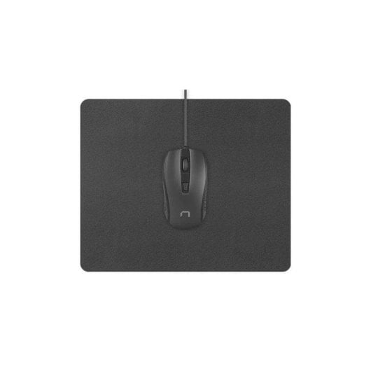 Tappetino per mouse Natec NPP-2039 210x250 mm Nero base antiscivolo tessuto