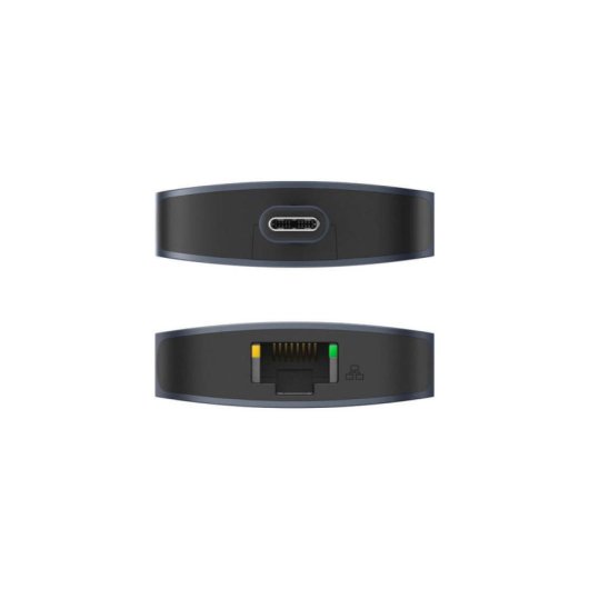Hub USB-C HYPER HD4006GL 140W PD 4K HDMI Gigabit Ethernet SD/MicroSD Negro
