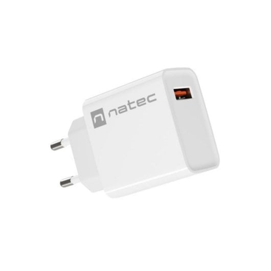 Chargeur NATEC RIBERA 12V 3A Couleur Blanc Câble AC Universel