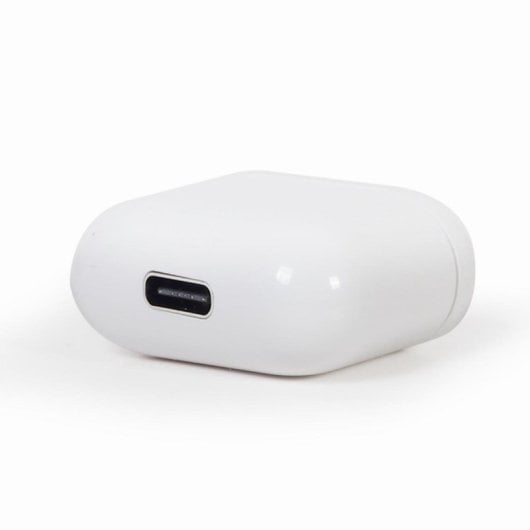 Auriculares Gembird inalámbricos Bluetooth TWS, indicador LED, micrófono, blanco