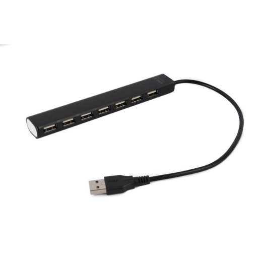 Hub Gembird 7 puertos USB 2.0 modelo UHB-U2P7-04 Extras protección sobretensión