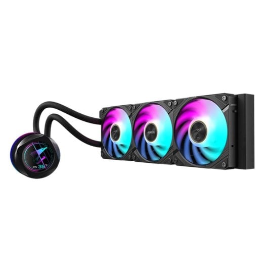 Refrigeración Líquida GIGABYTE AORUS WATERFORCE X II 360mm 3 Ventiladores ARGB LCD