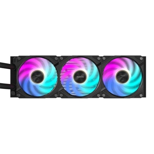 Refrigeración Líquida Gigabyte AORUS WATERFORCE X II 360mm 3 Ventiladores ARGB LCD