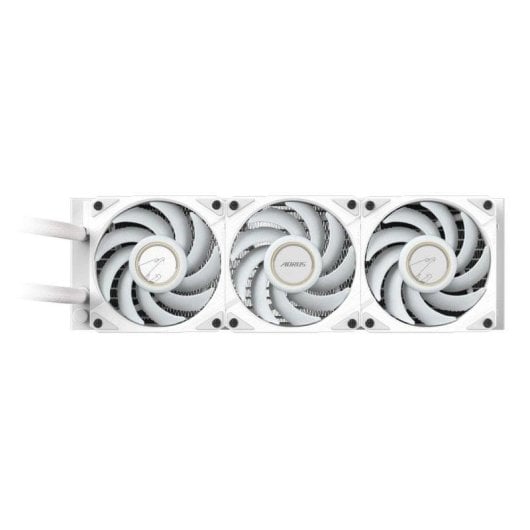 Refrigeração Líquida Gigabyte AORUS WATERFORCE X II 360mm 3 Ventoinhas ARGB LCD Branco