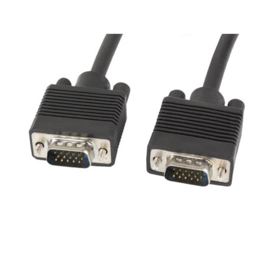 Cable VGA Lanberg CA-VGAC-10CC-0100-B 10m Macho-Macho D-Sub Negro