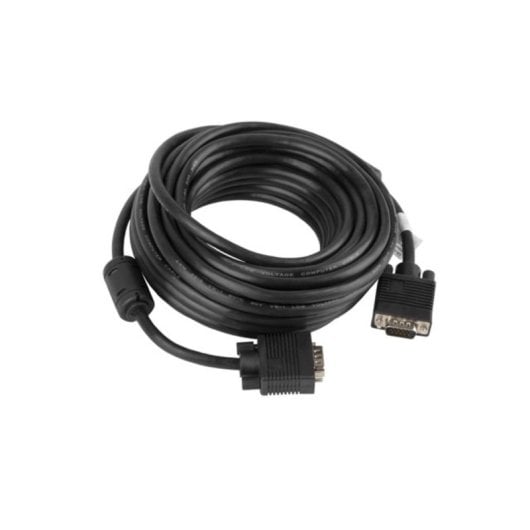 Cable VGA Lanberg CA-VGAC-10CC-0100-B 10m Macho-Macho D-Sub Negro