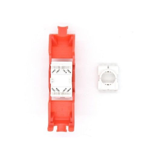WP Keystone CAT 6A UTP RJ45 Buchse Rot WPC-KEY-6AUP-TL/R Slim WP Keystone CAT 6A UTP RJ45 Buchse Rot WPC-KEY-6AUP-TL/R Slim