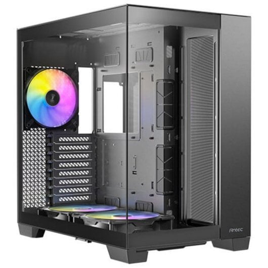 Gabinete PC Antec C8 ARGB Full Tower Preto Vidro Aço ATX EATX ITX Micro ATX