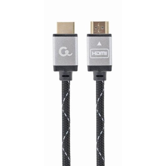 Cable HDMI Gembird CCB-HDMIL-2M 2m UHD 4K 60Hz Or 3D Gris
