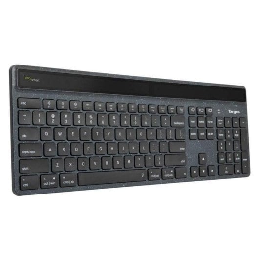 Teclado Targus EcoSmart scissor switch inalámbrico Bluetooth LED negro completo QWERTY