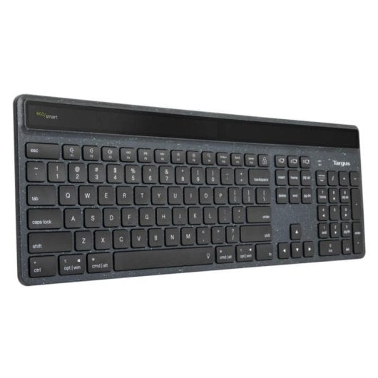 Clavier sans fil Targus EcoSmart Bluetooth QWERTY rétroéclairé noir