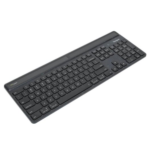 Clavier sans fil Targus EcoSmart Bluetooth QWERTY rétroéclairé noir