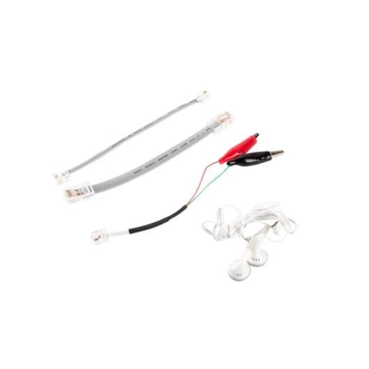 Comprobador de cables Lanberg NT-0501 RJ-11 RJ-12 RJ-45 250m Batería integrada Negro/Rojo