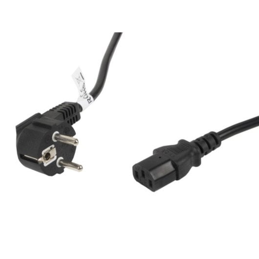 Cable alimentación Lanberg CA-C13C-11CC-0100-BK 10m C13 acoplador CEE7/7 negro