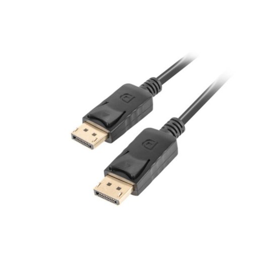 Cavo Lanberg CA-DPDP-10CC-0010-BK 1 m DisplayPort Maschio a Maschio 3840x2160px
