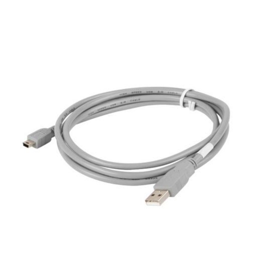 Cabo Lanberg CA-USBK-10CC-0018-S Mini-USB A USB A 1,8m USB 2.0 0,48 Gbit/s Cinzento
