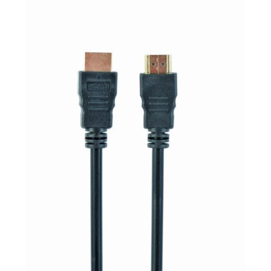 Cable HDMI Gembird 10m Alta Velocidad con Ethernet 4K UHD 60Hz Chapado en Oro Negro