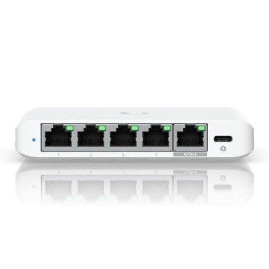 Switch Ubiquiti UniFi Flex Mini 2.5G 5 Porte Gestito PoE USB-C Desktop