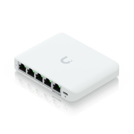 Switch Ubiquiti UniFi Flex Mini 2.5G 5 Porte Gestito PoE USB-C Desktop