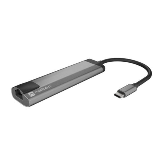 Hub USB NATEC Fowler Go USB 3.2 Gen 1 Type-C 100W Ethernet RJ-45 Hub USB NATEC Fowler Go USB 3.2 Gen 1 Type-C 100W Ethernet RJ-45