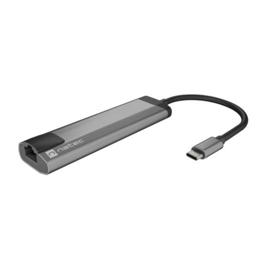 Base para portátil Natec Fowler Go USB-C Ethernet 1000 Mbps Power Delivery 100 W