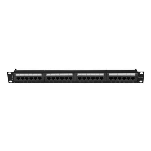 Lanberg PPUA-1024-B Patch Panel Cat6a U/UTP Nero ABS Metallo 1U Lanberg PPUA-1024-B Patch Panel Cat6a U/UTP Nero ABS Metallo 1U