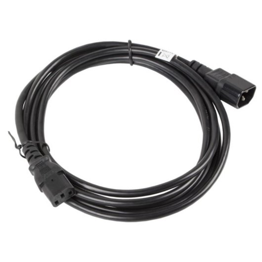 Cable alimentación Lanberg CA-C13E-11CC-0030-BK 3m C13 acoplador C14 acoplador negro