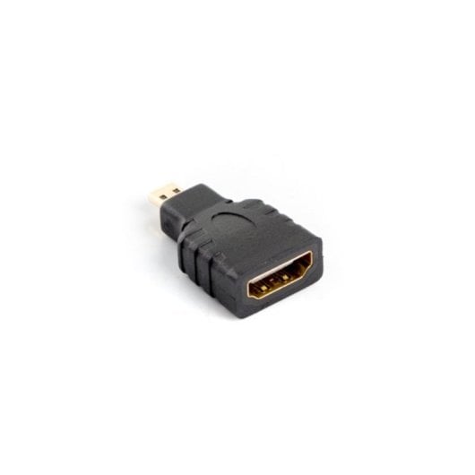 Adaptador HDMI Lanberg AD-0015-BK HDMI a Micro HDMI Negro alta compatibilidad