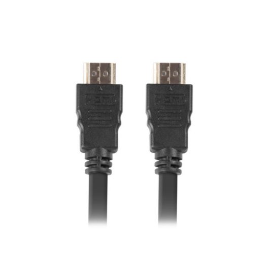 Cable HDMI Lanberg CA-HDMI-10CC-0075-BK 7.5m 2.0 Macho/Macho Chapado en Oro Negro