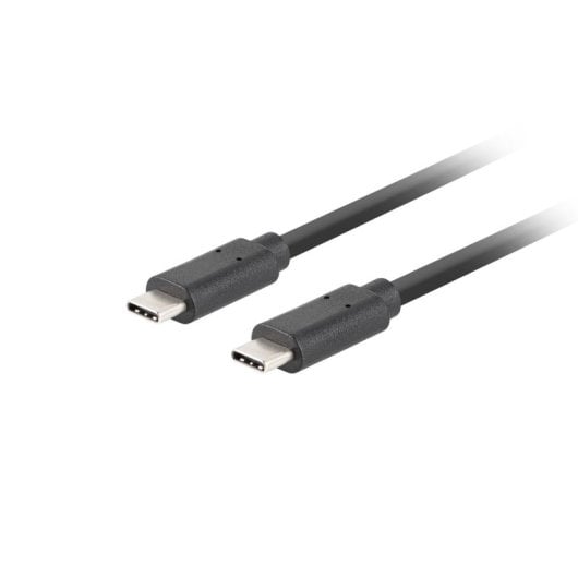 USB-C Kabel Lanberg CA-CMCM-32CU-0005-BK 0,5m USB 3.2 Gen 2 Schwarz
