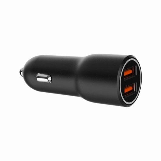 Chargeur rapide Gembird TA-UC-A2QC36-CAR-01 USB QC 3.0 36W pour voiture à 2 ports