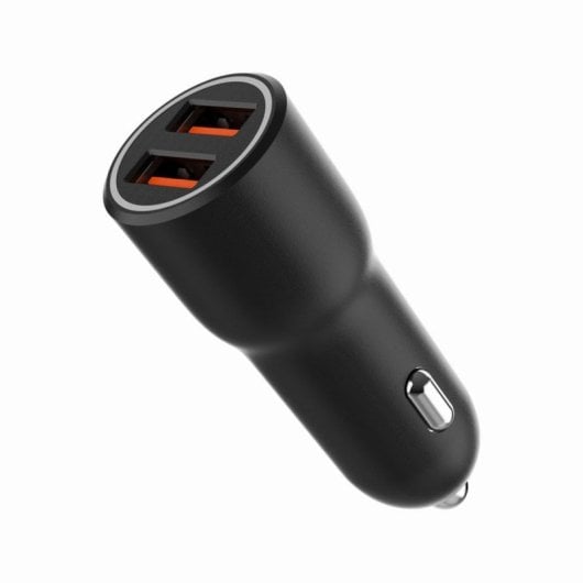 Chargeur rapide Gembird TA-UC-A2QC36-CAR-01 USB QC 3.0 36W pour voiture à 2 ports