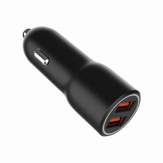Chargeur rapide Gembird TA-UC-A2QC36-CAR-01 USB QC 3.0 36W pour voiture à 2 ports
