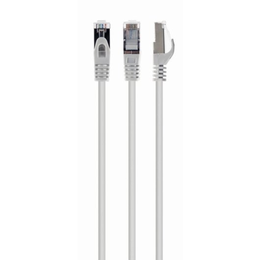 Cable de red Gembird PP6A-LSZHCU-W-2M 2m Cat6a S/FTP RJ-45 Blanco contactos dorados LSZH