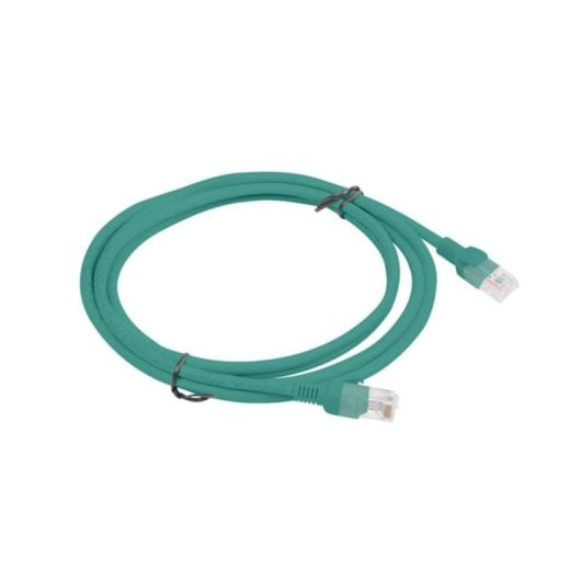 Netzwerkkabel Lanberg PCU6-10CC-0200-G 2m Cat6 U/UTP Grün Netzwerkkabel Lanberg PCU6-10CC-0200-G 2m Cat6 U/UTP Grün