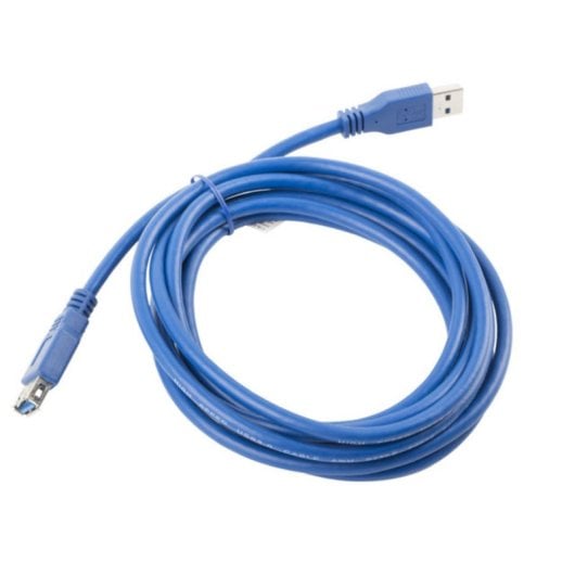 USB-Kabel Lanberg CA-US3E-10CC-0030-B 3 m USB A zu USB A Blau USB-Kabel Lanberg CA-US3E-10CC-0030-B 3 m USB A zu USB A Blau