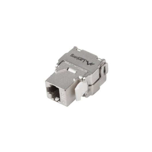 Keystone Lanberg KSFA-2000 RJ-45 Hembra Cat6a Plano Plata 22/26AWG
