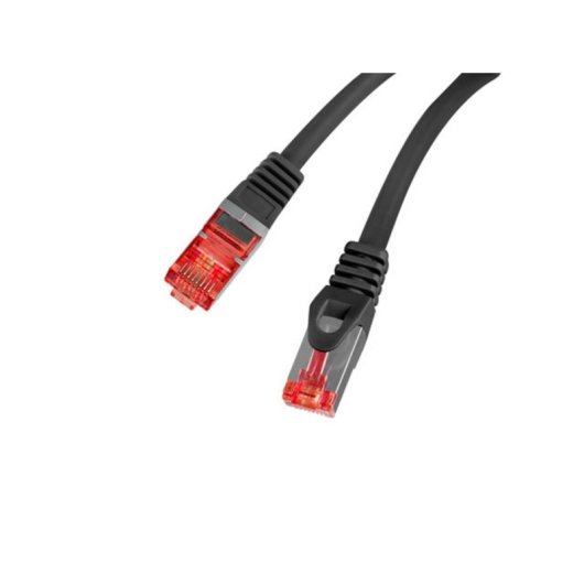 Cable de red Lanberg PCF6-10CU-0300-BK Cat6 F/UTP RJ-45 3m Negro transferencia 1250 Mbit/s