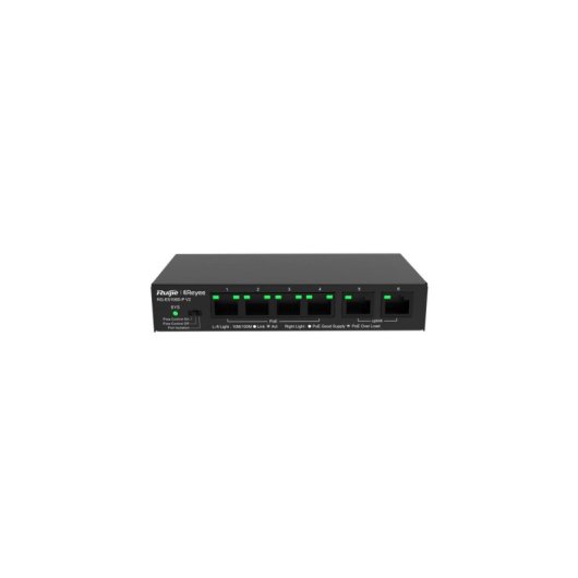 Switch Ruijie RG-ES106D-P V2 PoE 6 Ports Fast Ethernet Ajouts de Gestion