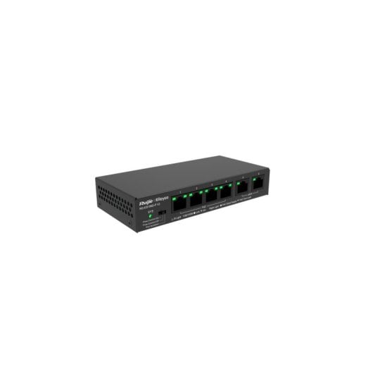 Switch Ruijie RG-ES106D-P V2 PoE 6 Ports Fast Ethernet Ajouts de Gestion