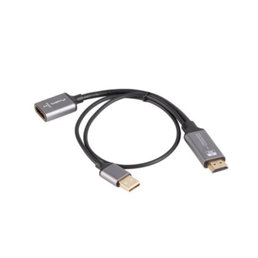 Adapter Lanberg AD-HD-DP-02 HDMI zu DisplayPort 0,2 m Adapter Lanberg AD-HD-DP-02 HDMI zu DisplayPort 0,2 m