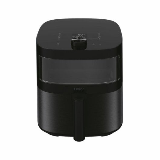 Freidora de aire Haier HAF5TWA 011 6.5L 2000W 9 en 1 con ventana y control giratorio