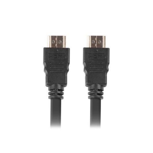 HDMI-Kabel Lanberg CA-HDMI-10CC-0150-BK 15m Vergoldete Stecker Schwarz HDMI 2.0