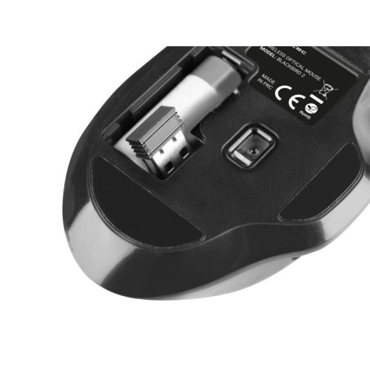 Souris NATEC BlackBird 2 sans fil Ambidextre 1600 DPI LED IR