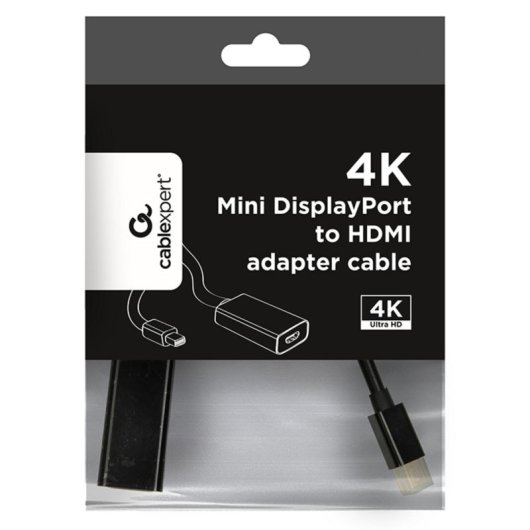 Adaptador Mini DisplayPort Gembird A-mDPM-HDMIF4K-01 0.15m 4K Macho a HDMI Hembra