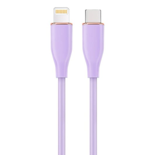 Cable USB Type-C Gembird CC-USB2S-CM8PM-1.5M-P 1,5m 8 Conectores Lightning 20W Violeta