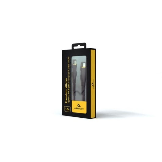 Câble de Données et Charge USB Type-C Gembird GMB Audio CC-USB2S-CM8PM-1.5M-BK 1,5m
