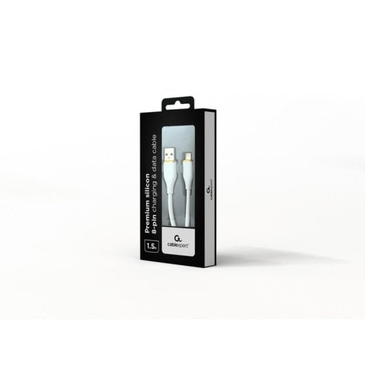 Cavo USB Gembird CC-USB2S-AM8PM-1.5M-W Bianco 1,5m USB 2.0 480 Gbit/s