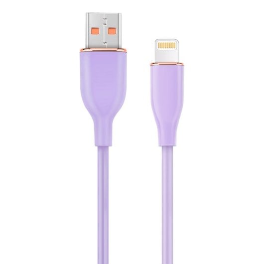 Cable Gembird CC-USB2S-AM8PM-1.5M-P 1,5m Lightning USB A Macho-Macho Violeta